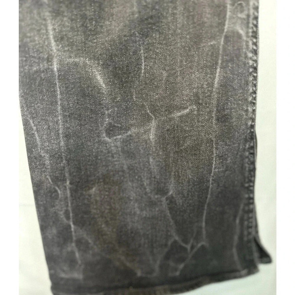 Zara High Waisted Flare Leg Black Denim Womens Sz 8 Cowgirlcore Festival Fairy - Picture 2 of 8